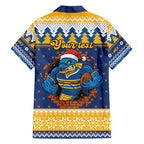 Parramatta Angry Eels Personalized Hawaiian Shirt Christmas Rugby League Spirit - Aussie Hoodie