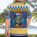 Parramatta Angry Eels Personalized Hawaiian Shirt Christmas Rugby League Spirit - Aussie Hoodie