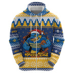 Parramatta Angry Eels Personalized Hoodie Christmas Rugby League Spirit - Aussie Hoodie