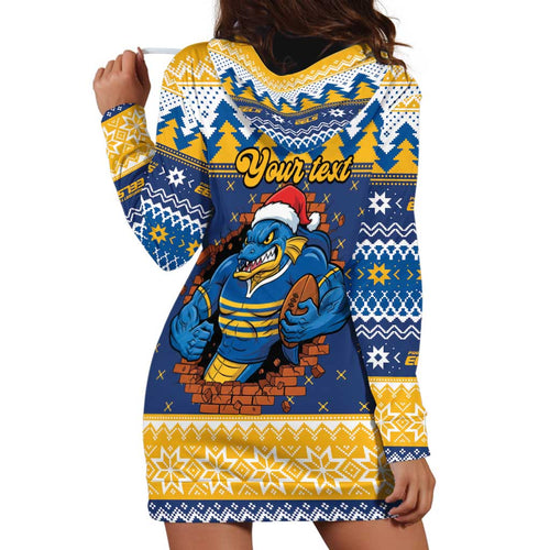 Parramatta Angry Eels Personalized Hoodie Dress Christmas Rugby League Spirit - Aussie Hoodie