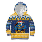 Parramatta Angry Eels Personalized Kid Hoodie Christmas Rugby League Spirit - Aussie Hoodie