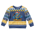 Parramatta Angry Eels Personalized Kid Ugly Christmas Sweater Christmas Rugby League Spirit - Aussie Hoodie