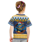 Parramatta Angry Eels Personalized Kid T Shirt Christmas Rugby League Spirit - Aussie Hoodie