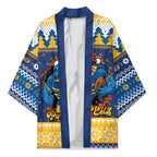 Parramatta Angry Eels Personalized Kimono Christmas Rugby League Spirit - Aussie Hoodie