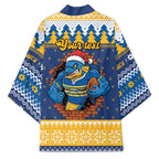 Parramatta Angry Eels Personalized Kimono Christmas Rugby League Spirit - Aussie Hoodie