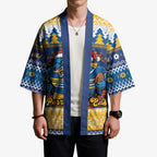 Parramatta Angry Eels Personalized Kimono Christmas Rugby League Spirit - Aussie Hoodie