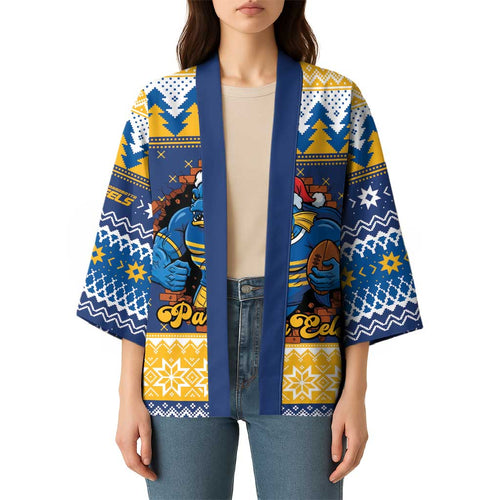 Parramatta Angry Eels Personalized Kimono Christmas Rugby League Spirit - Aussie Hoodie