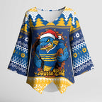 Parramatta Angry Eels Personalized Kimono Sleeve Blouse Christmas Rugby League Spirit - Aussie Hoodie