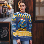 Parramatta Angry Eels Personalized Ugly Christmas Sweater Christmas Rugby League Spirit - Aussie Hoodie