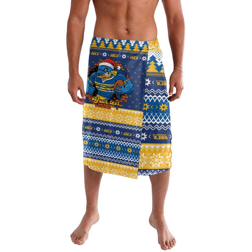 Parramatta Angry Eels Personalized Lavalava Christmas Rugby League Spirit - Aussie Hoodie