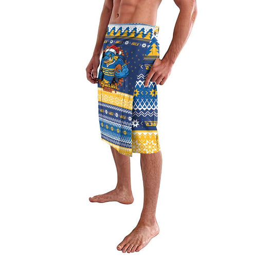 Parramatta Angry Eels Personalized Lavalava Christmas Rugby League Spirit - Aussie Hoodie