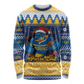 Parramatta Angry Eels Personalized Long Sleeve Shirt Christmas Rugby League Spirit - Aussie Hoodie