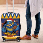 Parramatta Angry Eels Personalized Luggage Cover Christmas Rugby League Spirit - Aussie Hoodie