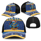 Parramatta Angry Eels Mesh Trucker Cap Christmas Rugby League Spirit - Aussie Hoodie