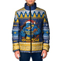 Parramatta Angry Eels Personalized Padded Jacket Christmas Rugby League Spirit - Aussie Hoodie