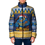 Parramatta Angry Eels Personalized Padded Jacket Christmas Rugby League Spirit - Aussie Hoodie