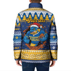 Parramatta Angry Eels Personalized Padded Jacket Christmas Rugby League Spirit - Aussie Hoodie