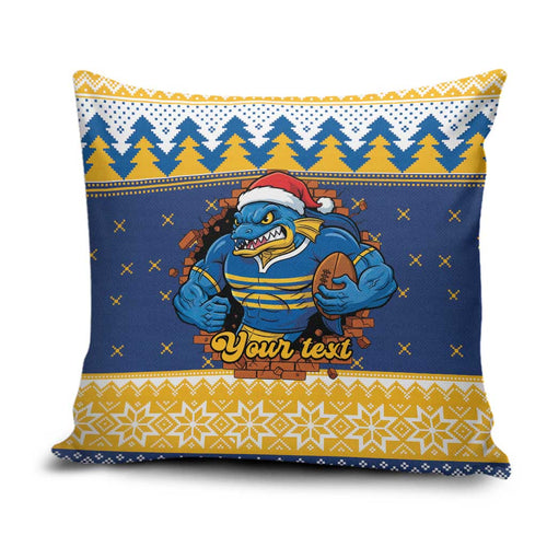 Parramatta Angry Eels Personalized Pillow Cover Christmas Rugby League Spirit - Aussie Hoodie