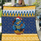 Parramatta Angry Eels Personalized Quilt Christmas Rugby League Spirit - Aussie Hoodie
