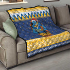 Parramatta Angry Eels Personalized Quilt Christmas Rugby League Spirit - Aussie Hoodie