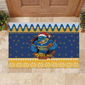 Parramatta Angry Eels Personalized Rubber Doormat Christmas Rugby League Spirit - Aussie Hoodie