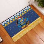 Parramatta Angry Eels Personalized Rubber Doormat Christmas Rugby League Spirit - Aussie Hoodie