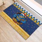 Parramatta Angry Eels Personalized Rubber Doormat Christmas Rugby League Spirit - Aussie Hoodie