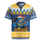 Parramatta Angry Eels Personalized Rugby Jersey Christmas Rugby League Spirit - Aussie Hoodie