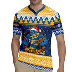 Parramatta Angry Eels Personalized Rugby Jersey Christmas Rugby League Spirit - Aussie Hoodie
