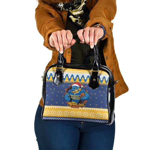 Parramatta Angry Eels Personalized Shoulder Handbag Christmas Rugby League Spirit - Aussie Hoodie