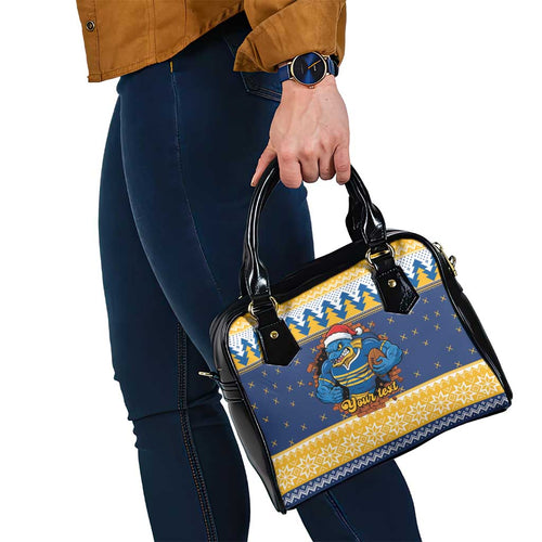 Parramatta Angry Eels Personalized Shoulder Handbag Christmas Rugby League Spirit - Aussie Hoodie