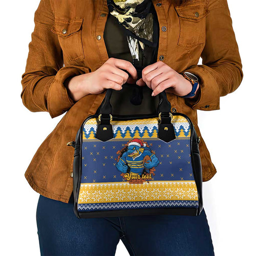 Parramatta Angry Eels Personalized Shoulder Handbag Christmas Rugby League Spirit - Aussie Hoodie