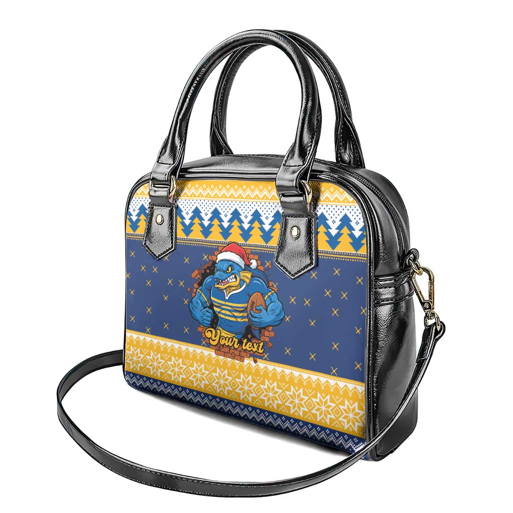 Parramatta Angry Eels Personalized Shoulder Handbag Christmas Rugby League Spirit - Aussie Hoodie