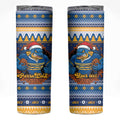 Parramatta Angry Eels Personalized Skinny Tumbler Christmas Rugby League Spirit - Aussie Hoodie
