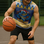 Parramatta Angry Eels Personalized Sleeveless Hoodie Christmas Rugby League Spirit - Aussie Hoodie