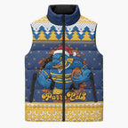 Parramatta Angry Eels Personalized Sleeveless Puffer Jacket Christmas Rugby League Spirit - Aussie Hoodie
