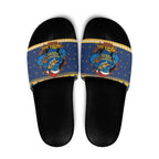 Parramatta Angry Eels Personalized Slide Sandals Christmas Rugby League Spirit - Aussie Hoodie