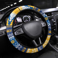 Parramatta Angry Eels Steering Wheel Cover Christmas Rugby League Spirit - Aussie Hoodie