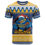 Parramatta Angry Eels Personalized T Shirt Christmas Rugby League Spirit - Aussie Hoodie