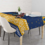 Parramatta Angry Eels Personalized Tablecloth Christmas Rugby League Spirit - Aussie Hoodie