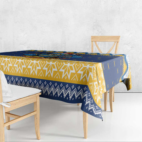 Parramatta Angry Eels Personalized Tablecloth Christmas Rugby League Spirit - Aussie Hoodie
