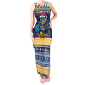Parramatta Angry Eels Personalized Tank Maxi Dress Christmas Rugby League Spirit - Aussie Hoodie