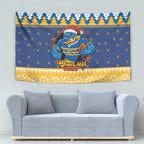 Parramatta Angry Eels Personalized Tapestry Christmas Rugby League Spirit - Aussie Hoodie