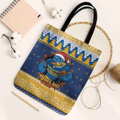 Parramatta Angry Eels Personalized Tote Bag Christmas Rugby League Spirit - Aussie Hoodie