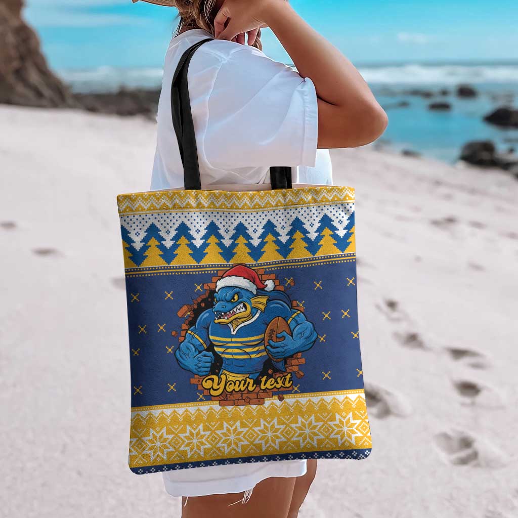 Parramatta Angry Eels Personalized Tote Bag Christmas Rugby League Spirit - Aussie Hoodie