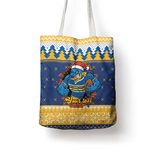 Parramatta Angry Eels Personalized Tote Bag Christmas Rugby League Spirit - Aussie Hoodie