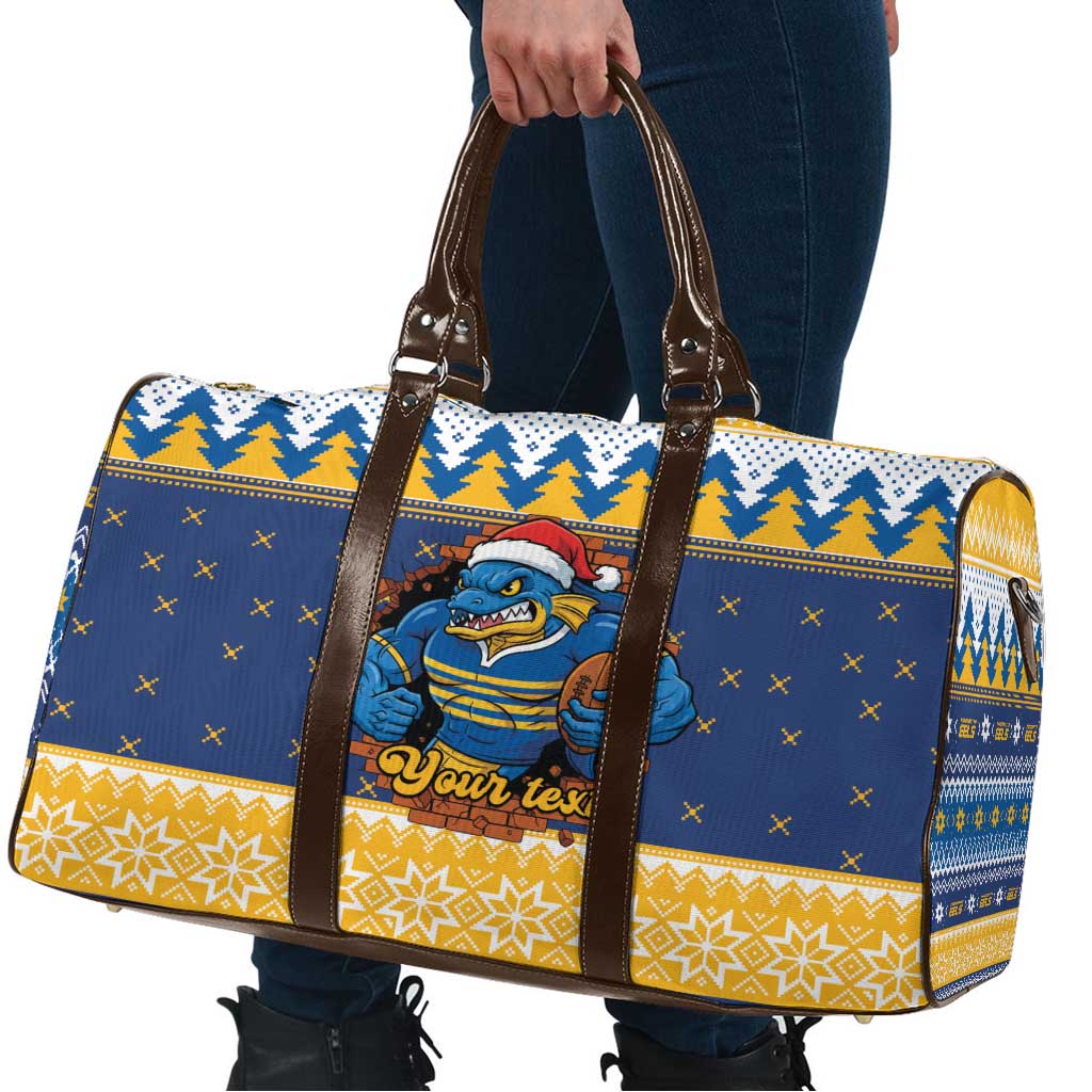Parramatta Angry Eels Personalized Travel Bag Christmas Rugby League Spirit - Aussie Hoodie