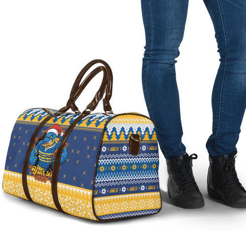 Parramatta Angry Eels Personalized Travel Bag Christmas Rugby League Spirit - Aussie Hoodie