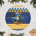 Parramatta Angry Eels Personalized Tree Skirt Christmas Rugby League Spirit - Aussie Hoodie