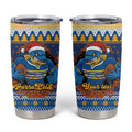 Parramatta Angry Eels Personalized Tumbler Cup Christmas Rugby League Spirit - Aussie Hoodie